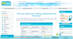 Desktop Screenshot of bestwritingservice.com